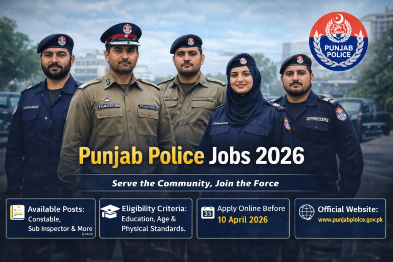 Punjab Police Jobs 2026